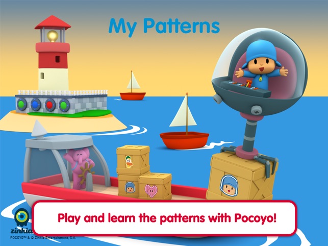 Pocoyo Playset - Patterns