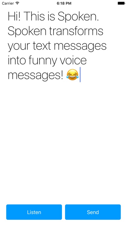 Spoken - Voice messages