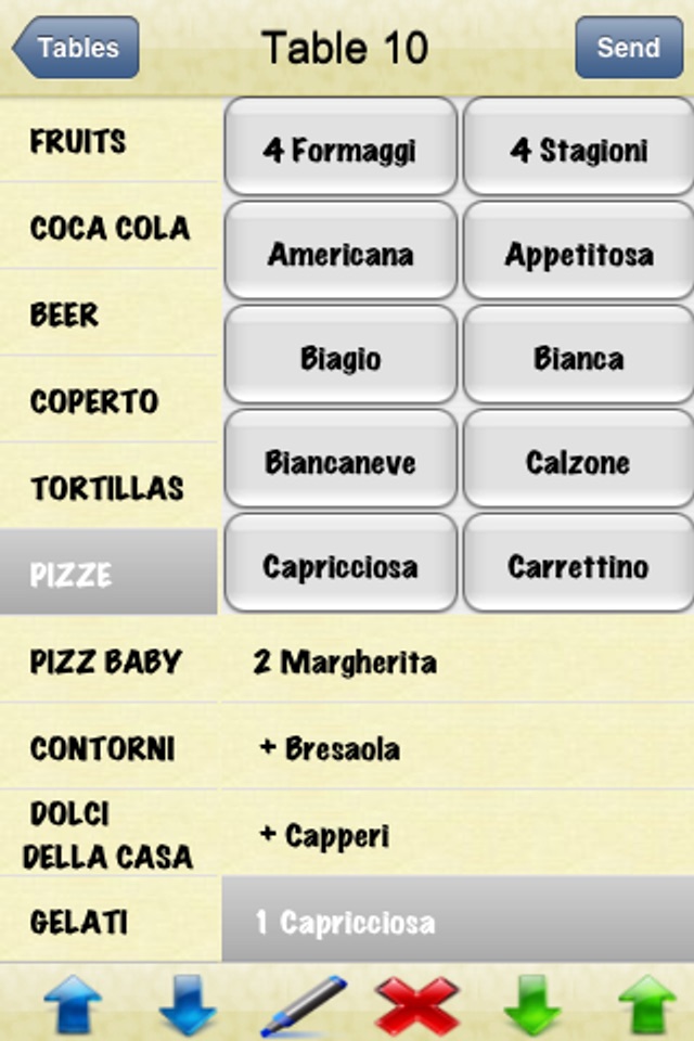 QuickOrder Ristorante screenshot 2