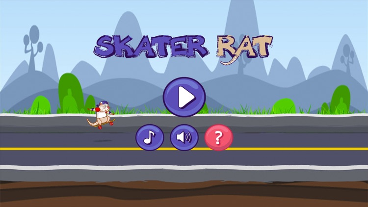 Skater Rat Jump Game