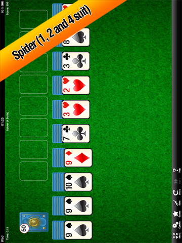 Скриншот из Solitaire Favourites