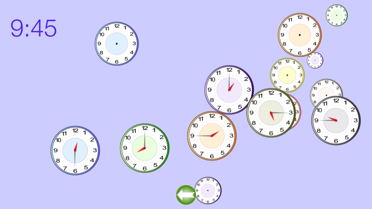 Bubble Clock Time