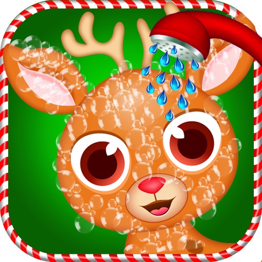 Christmas Reindeer Spa - Reindeer Dress Up & Salon iOS App