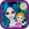 Halloween Newborn Baby and Mommy is free kids game for girls