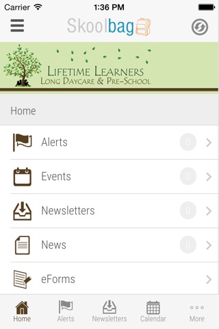 Lifetime Learners Childcare - Skoolbag screenshot 2