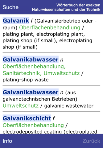 Wörterbuch Naturwissenschaften screenshot 2