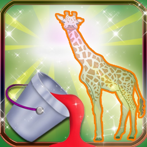 Wild Animals Coloring Pages Game Icon