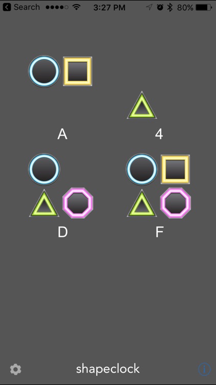 ShapeClock - binary clock