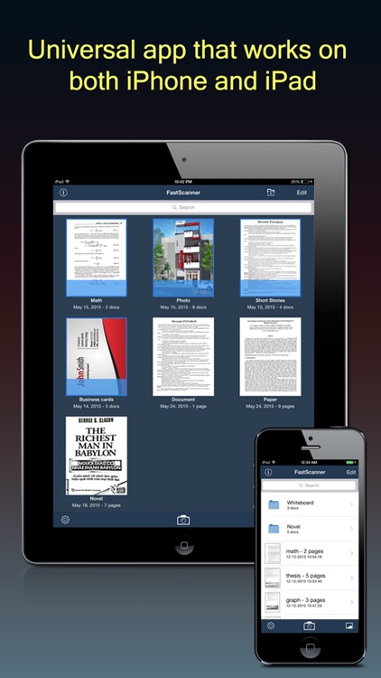 Fast Scanner App free - PDF document scan screenshot-4