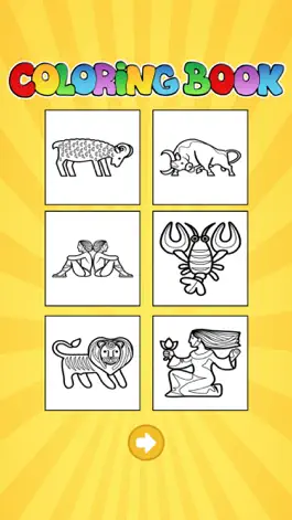 Game screenshot Coloring Book For Kids - Zodiac apk