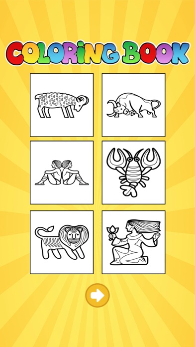 How to cancel & delete Coloring Book For Kids - Zodiac from iphone & ipad 2