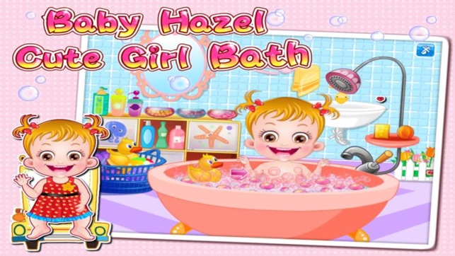 Baby Hazel Cute Girl Bath(圖3)-速報App