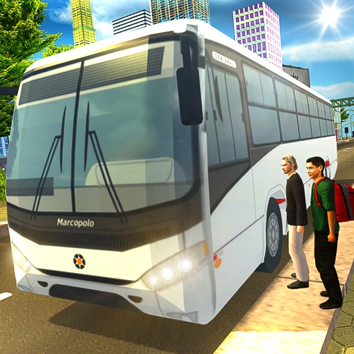 Modern City Tourist Bus 3D - Real Bus Driving & Tranporter Game Icon