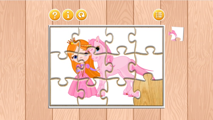 Fairy Tale Easy Jigsaw Puzzle Games Free For Kids screenshot-4