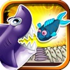 A Hungry Fishing Flick Mania FREE - A Shark's Feeding Frenzy Game