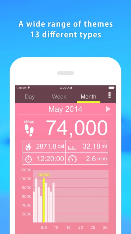 Pedometer α