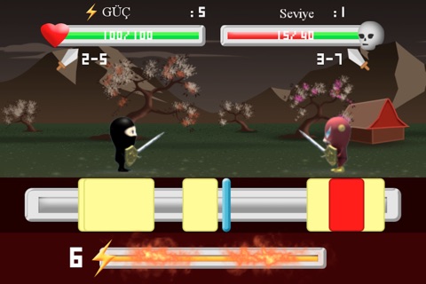 Awesome Ninja Fighter Showdown - sword fight screenshot 2