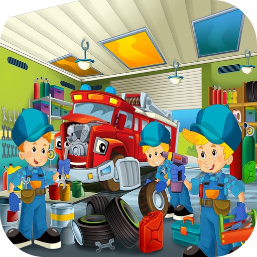 Emergency Rescue Parking! Fire Truck Games For Kid by Miklos Velkei