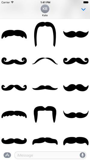 Moustache Stickers -  November(圖1)-速報App