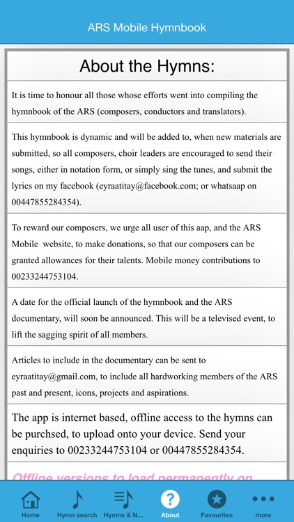 New ARS Hymnbook screenshot-4