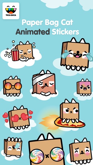 Toca Life Paper Bag Cat