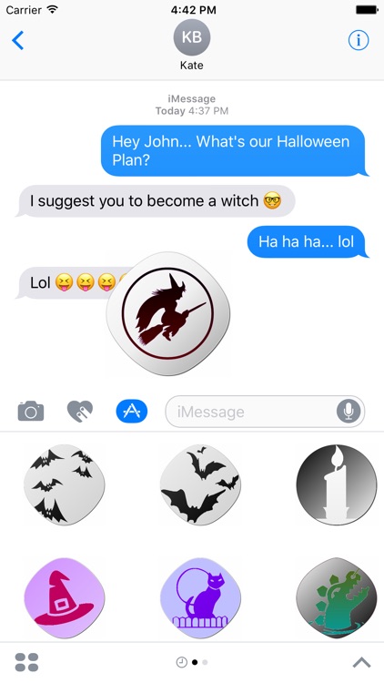 Halloween Crazy Stickers