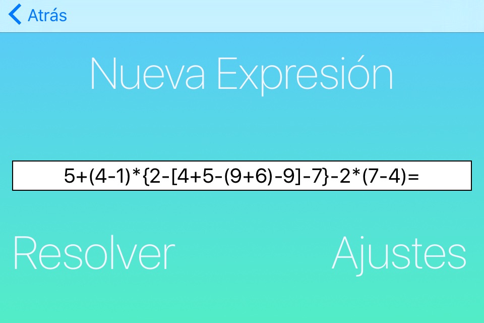 Mathematical Expressions - Generator and Solver screenshot 4