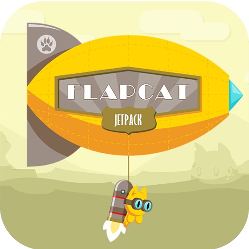 Jetpack Flappy Cat