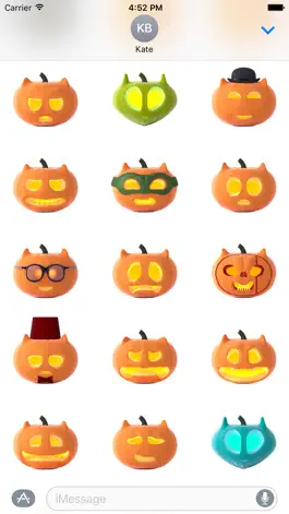 Game screenshot Cat O'Lanterns - Halloween Cat Pumpkins stickers apk