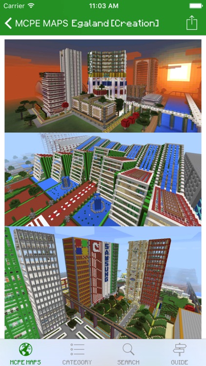 MineMaps - Best Database Maps for Minecraft PE
