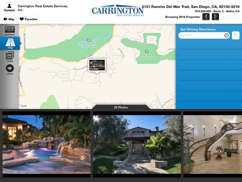 Carrington Real Estate (CA) for iPad screenshot 2