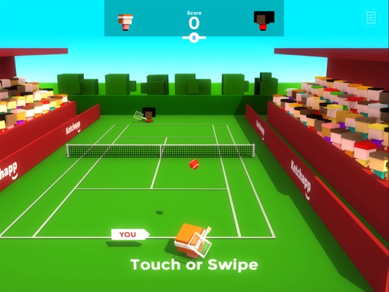 Ketchapp Tennis на iPad