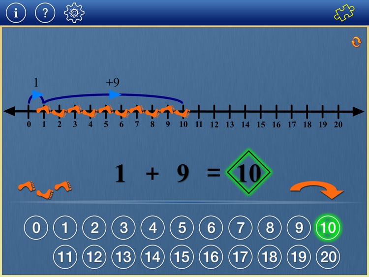 Number Line Math K2