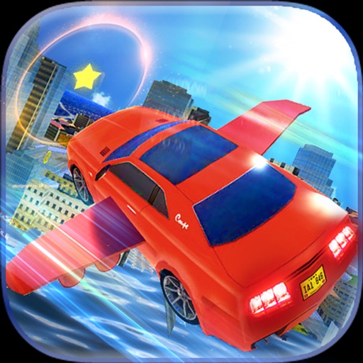 Flying Car Simulator 3D Icon