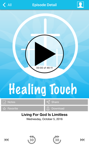 Healing Touch Christian Podcast App