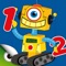 • Enjoy discovering numbers with our funny robots