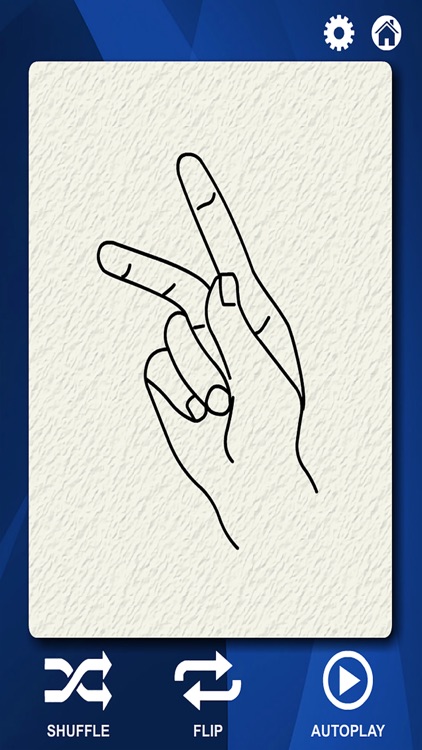 Sign Language Flash Cards