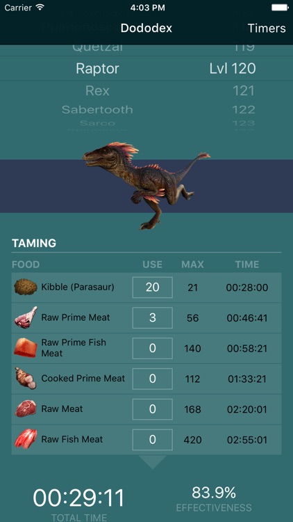 Dododex for Ark: Survival Evolved