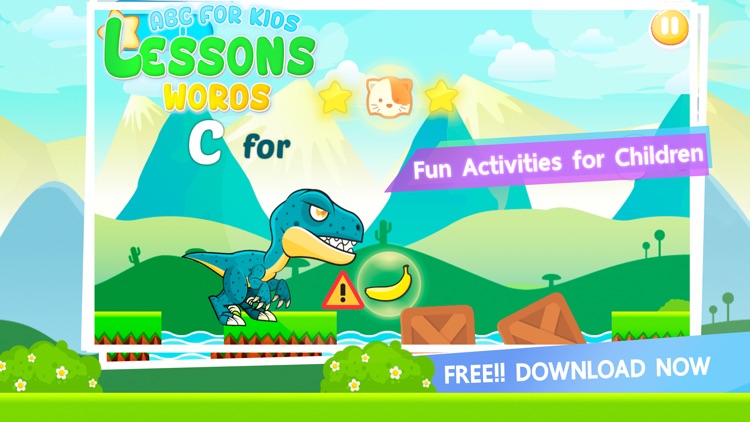 ABC Lessons Words For Kids screenshot-4