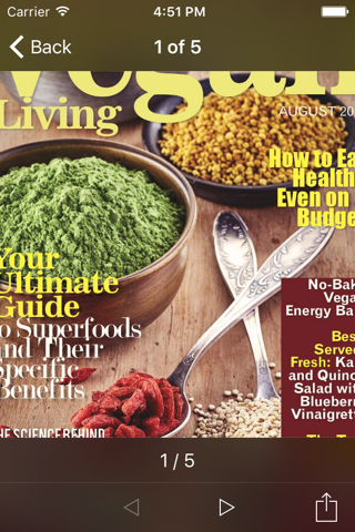 Vegan Living Magazine screenshot 4