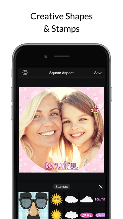 Square Fit Photo & Video Editor Insta-size Layout screenshot-3