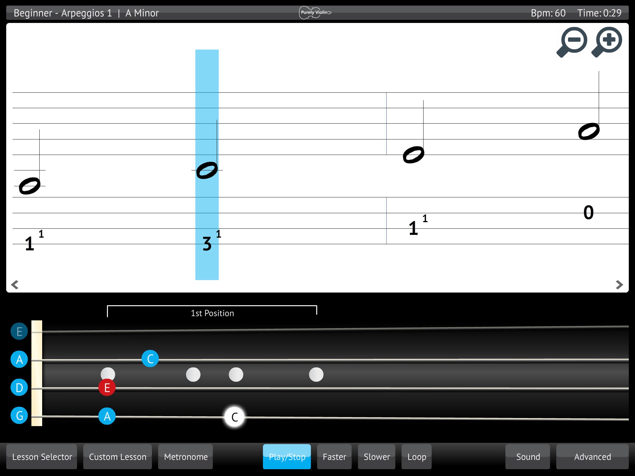 Learn & Practice Violin Music Lessons Exercises screenshot 3