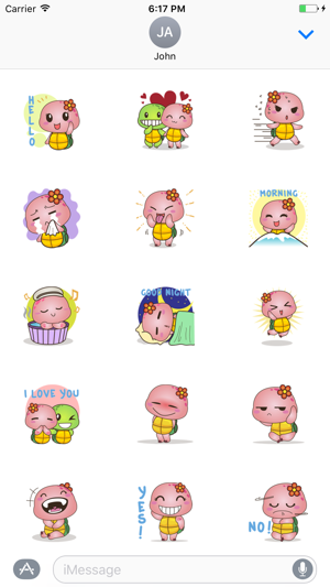 Pika Pink Turtle Sticker(圖2)-速報App