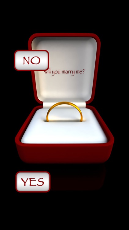 Will You Marry Me ?¿