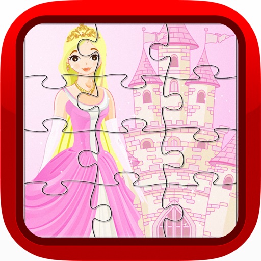 Princess Cartoon Jigsaw Puzzles Games for Toddlers