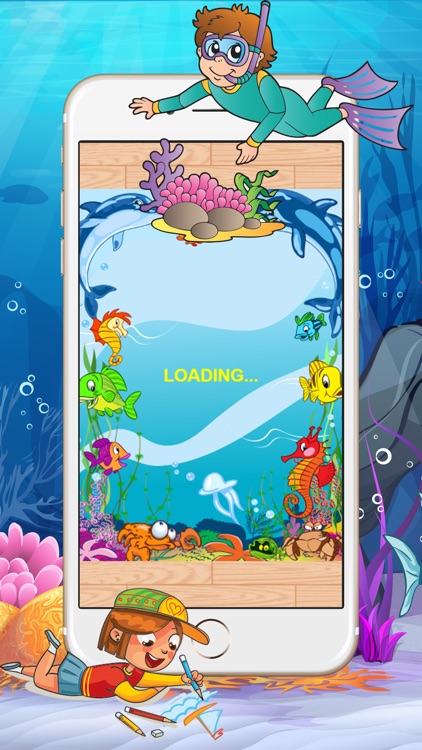 Coloring Book Seapet - Books for kids and adults