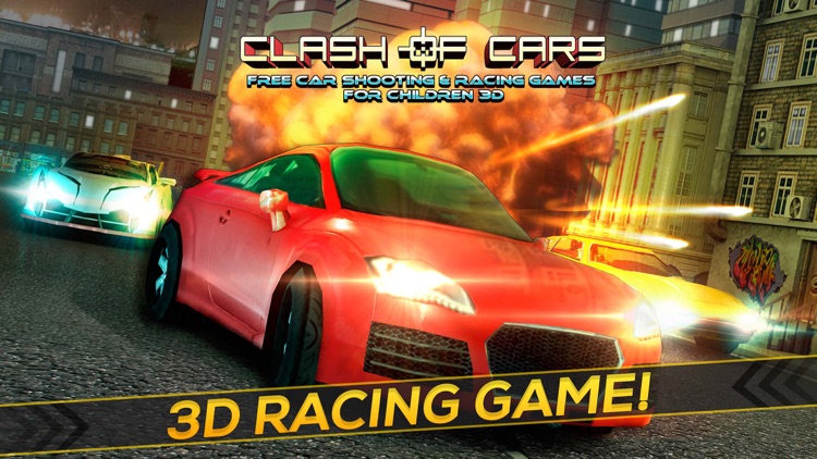 Clash of Cars - Free Car Shooting & Racing Games