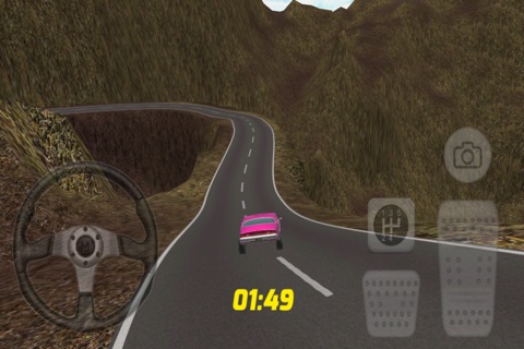 Pink Car Simulator Game screenshot 2