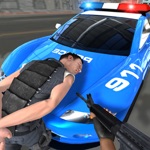Police Car Gangster Escape Sim