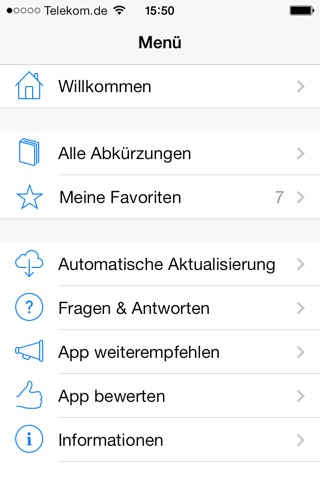 Abkürzungen der Augenheilkunde screenshot 2